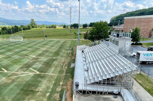 Randolph High School needed superior sound quality and coverage for its football field sound system and used Symetrix at the forefront of the solution.