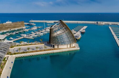 The Ayia Napa Marina Event Centre has an events space for up to 500 guests with an indoor hall and outdoor plaza.