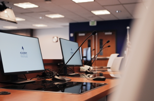 To be able to join a meeting from anywhere, District 20 School Board in Colorado Springs, Colorado, the right equipment has helped to enhance the experience.