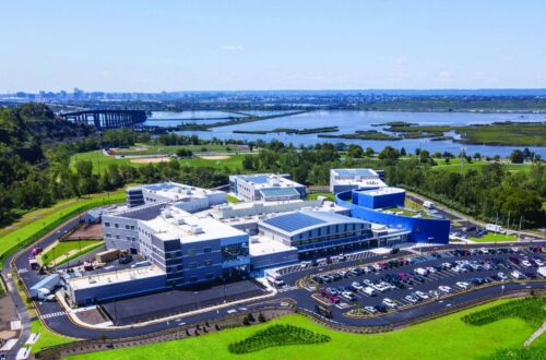 Hudson County Schools of Technology a New Jersey public school district completed construction of a new main facility.