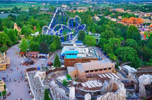 Gardaland installed an audio solution to provide audio distribution, processing, monitoring, and real-time system control throughout the entire 50-acre park.