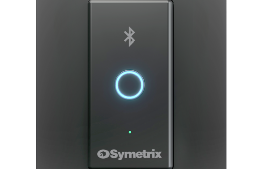 xIO Bluetooth, the first Dante-enabled Bluetooth endpoint available in a single gang form factor.