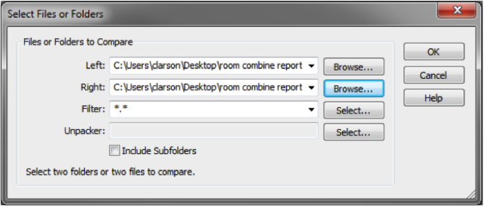 Comparing Composer Site Files 2 1