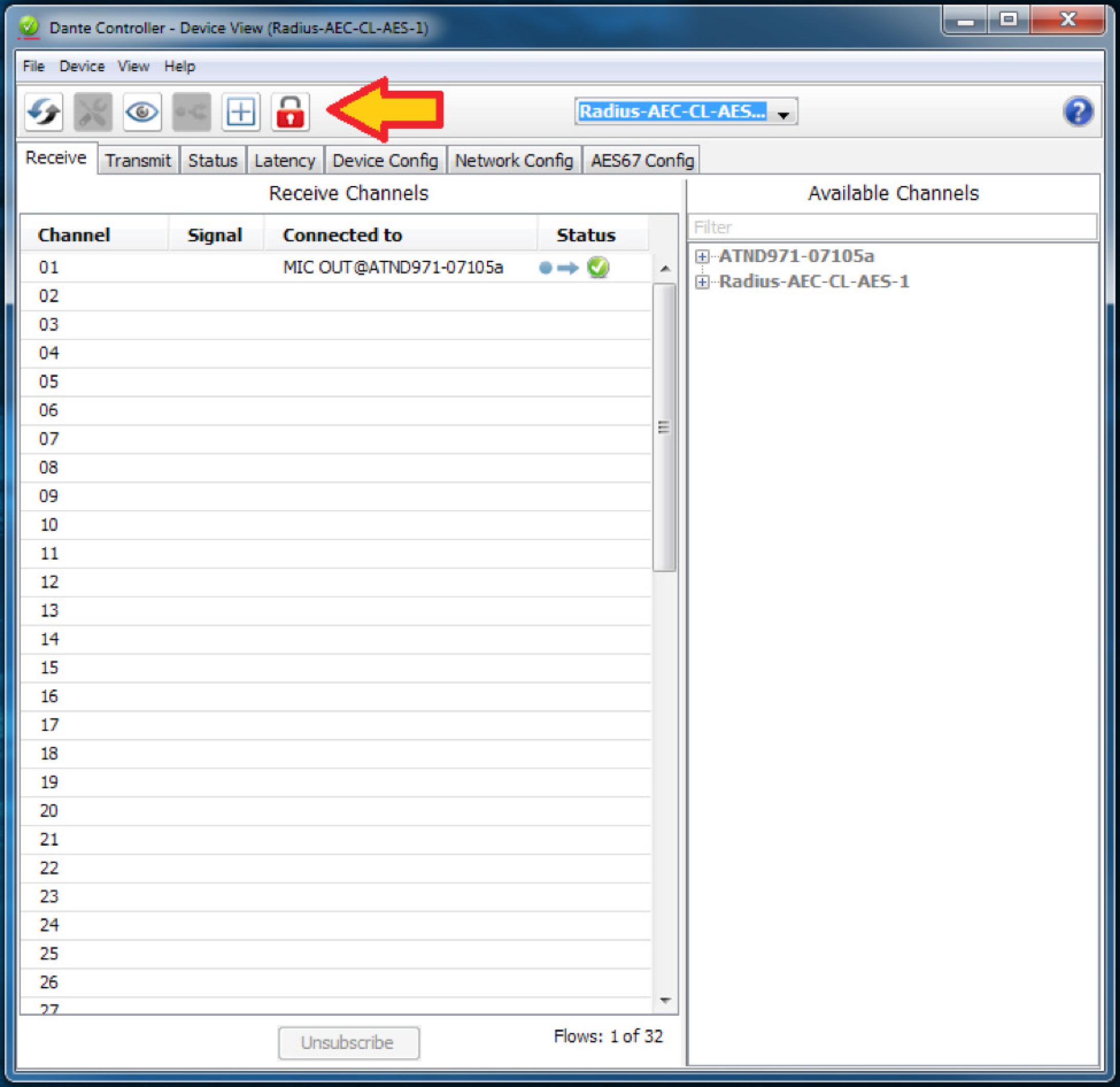 TT Using Dantes Device Lock Feature with Symetrix Dante enabled Hardware v12 11 3 Page 11 Image 0001