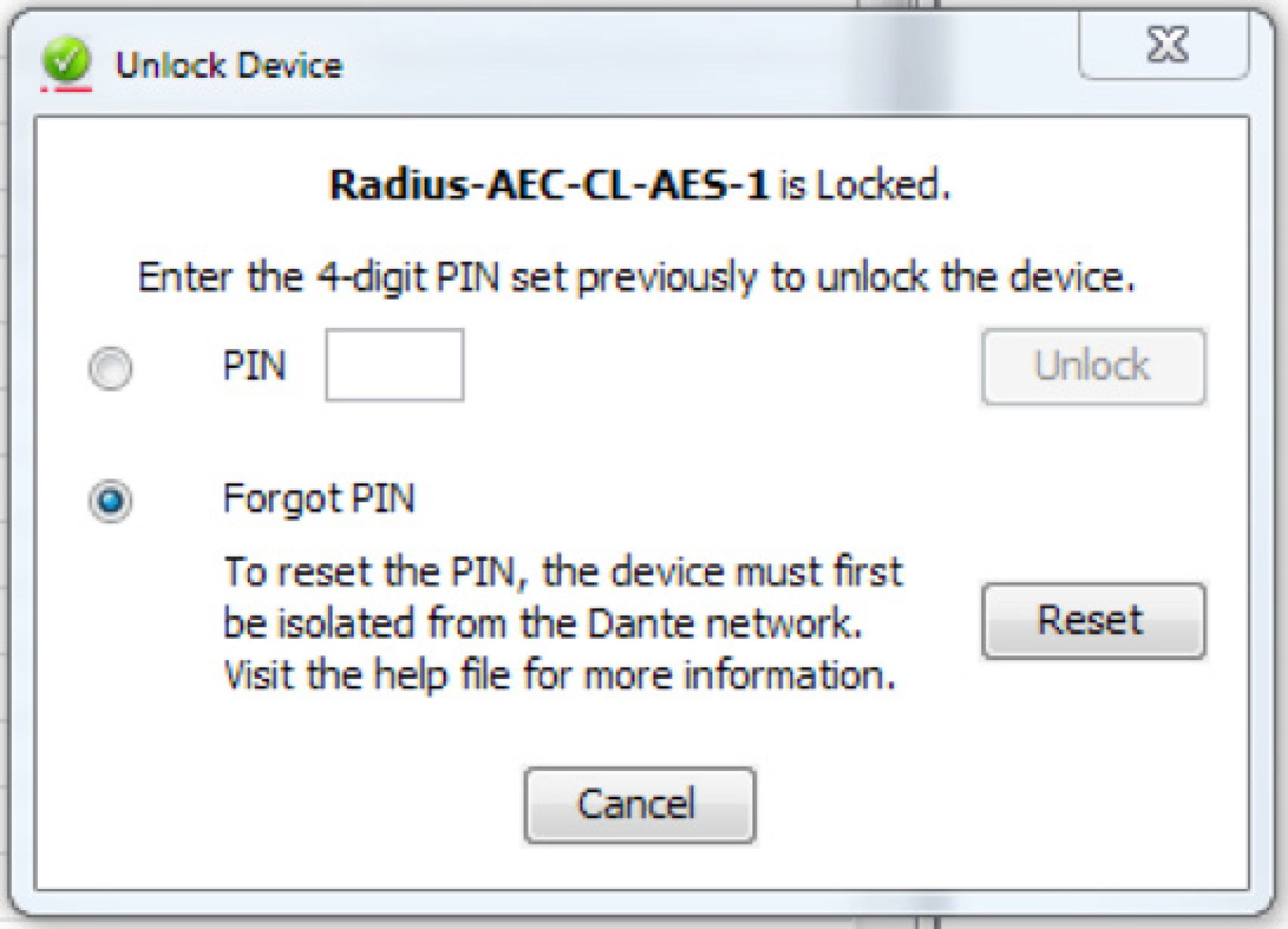 TT Using Dantes Device Lock Feature with Symetrix Dante enabled Hardware v12 11 3 Page 12 Image 0003