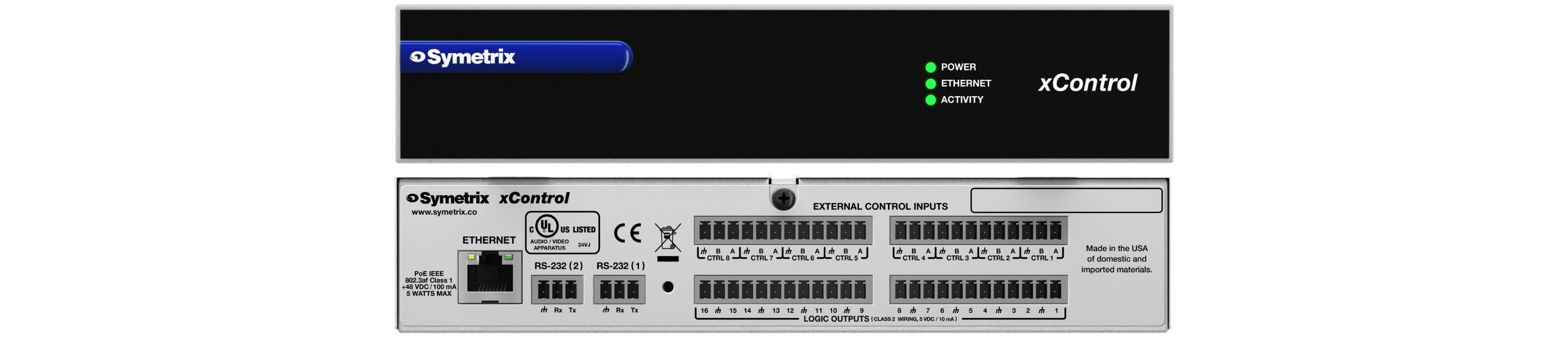 X Control product website