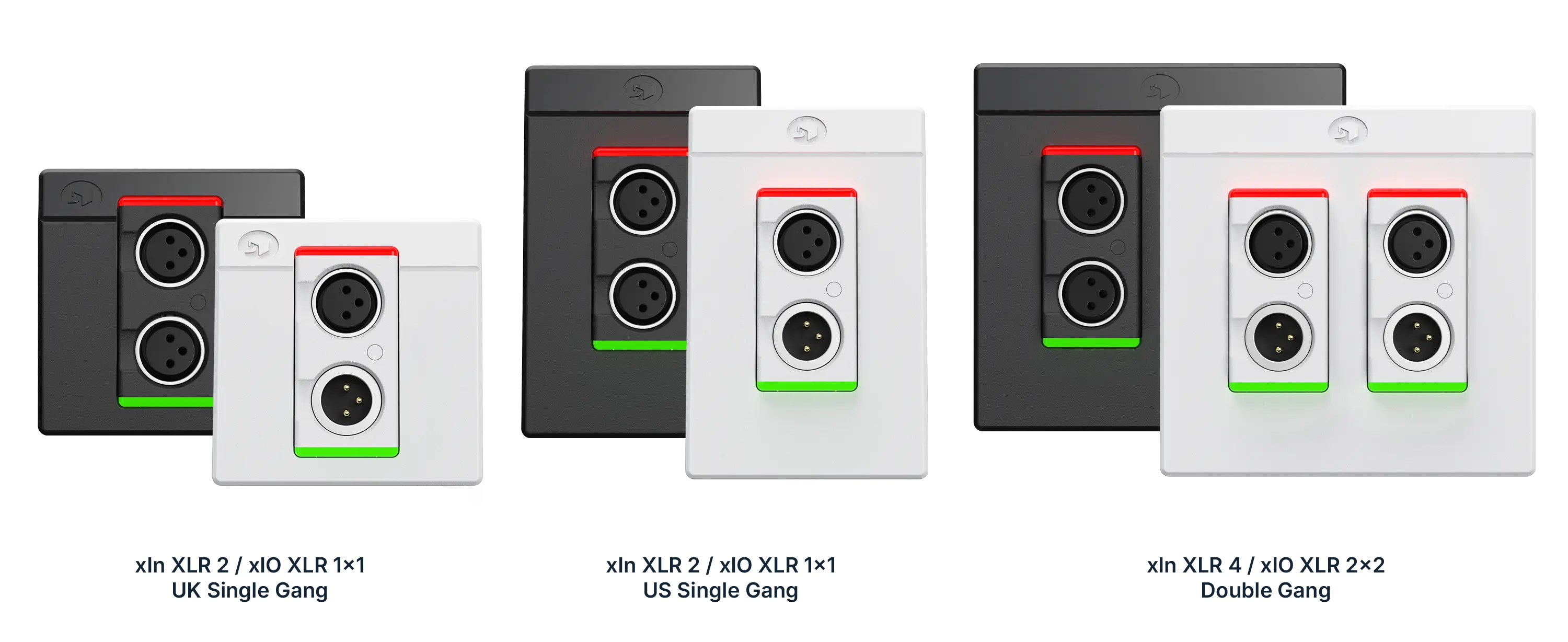 X IO XLR Series with Labels